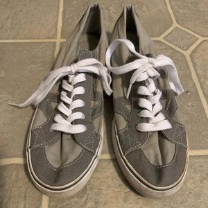 Woman’s size 10 Vans -Grey